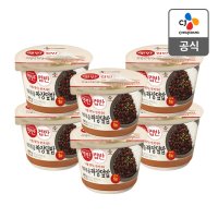 CJ직배송 햇반 컵반 직화짜장덮밥280G X 6개