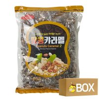 일광제과 땅콩 캬라멜 1kg x 8봉지 1박스