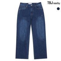 TBJ 여성 세미와이드 D톤 데님 팬츠 T195DP711P