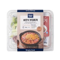 참맛나라 심플리쿡 송탄식 부대찌개 2인분 658g