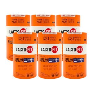 락토핏 종근당건강 락토핏 생유산균 코어맥스 2g x60포x6통An