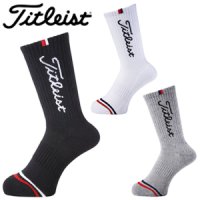 TITLEIST 타이틀리스트 남성 골프 양말 장목 스포츠양말 2켤레