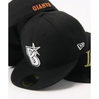 뉴에라 캡 모자 59FIFTY 일본 프로 야구 - 블랙x화이트 6093988