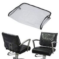 의자등커버 프로 이발사 미용실 의자 보호 커버 비닐 사각형 살롱 뒷면 투명 방수