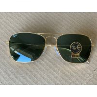 Ray-Ban 선글라스 NEW CARAVAN 그린 Unisex 선글라스 레이벤 RB3136