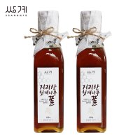 쌍계명차 쌍계 지리산 헛개나무 꿀 400g x 2개 국내산 자연꿀