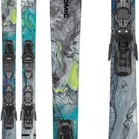 ATOMIC BENT 85 R SKIS W M 10 GW 바인딩 남성 사이즈 메탈릭