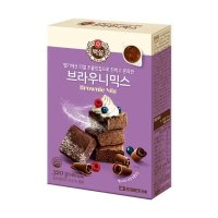 CJ제일제당 홈베이킹 브라우니믹스 아이들간식 아이들간식 쿠키 와플 식빵 만들기 320g 1세트