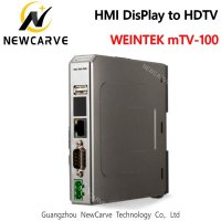 HMI to TV 디스플레이 건물 이더넷 Weinview Weintek NEWCARVE MTV-100