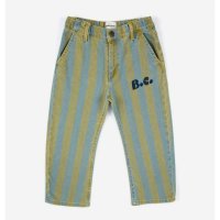 BOBO CHOSES 보보쇼즈 키즈 데님팬츠 Vertical Stripes denim pants 123AC097 EFUIXX00066