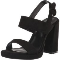 매든걸 Madden Girl Women s Mine Heeled Sandal Fabric 6 5