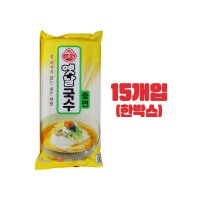 오뚜기 오뚜기 옛날 국수 중면 900g 15개