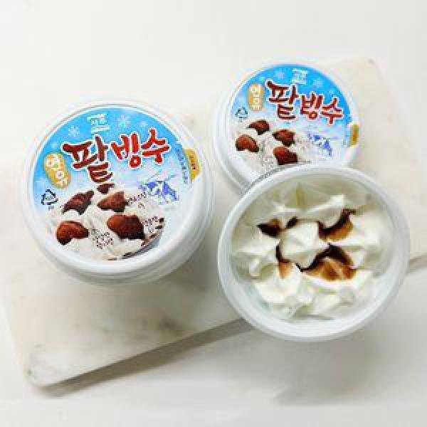 아이스크림 빙과 COOL 연유팥빙수