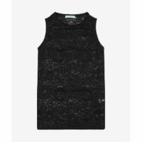 에리즈 ARIES 여성 플뢰르 레이스 FLEUR LACE VEST STAR00031BLK