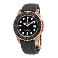 롤렉스 Yacht-Master 18kt Everose 다이얼 남성용 시계