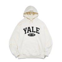 예일 YALE 2 TONE ARCH HOODIE L YA8HD0071CR