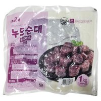 누드순대슬라이스 1KG 주 달솔 BOX 10