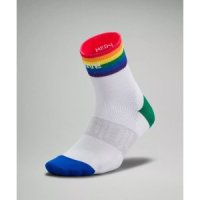 미국 룰루레몬 Womens Daily Stride Mid-Crew Sock Rainbow - LULULEMON174542