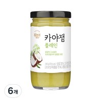 대상에프앤비 복음자리 스프레드 카야잼 플레인 240g 4개