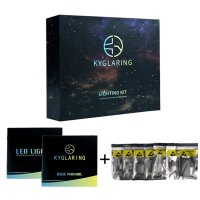 레고 호환블럭 10307 에펠탑 조명 세트용 kyglaring led 키트 diy 완구 빌딩 블록은 포함되지 않음 클래식 RC