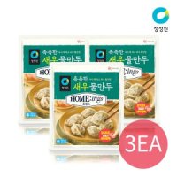 청정원 호밍스 촉촉한 새우물만두 420g x 3