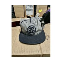 스투시 스냅백 Rare NEW Stussy Double S Logo SnapBack Wool Hat Cap Adjustable sb dunk