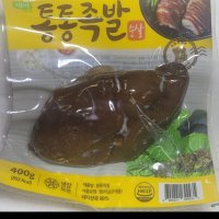 통통 순살족발 400g 1 1 돼지 고기 아이스박스 포장