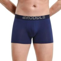 BRODDLE 남성용 엉덩이 패딩 속옷 통기성 극세사 모달 트렁크 정품보장