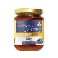 캐나다 ORONIA Natural Blueberry Honey 오로니아 내추럴 블루베리 허니 꿀 500g