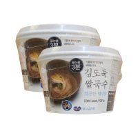 김앤김 김도둑 쌀국수 깔끔한 멸치맛 원형 92g 2개