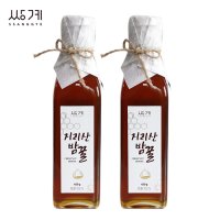 쌍계명차 쌍계 지리산 밤꿀 400g x 2개 국내산 자연꿀