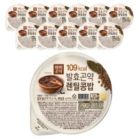 빼빼곤약 빼빼곤약 렌틸콩 발효곤약밥 200g 12팩 맛과 식감은 그대로 저칼로리