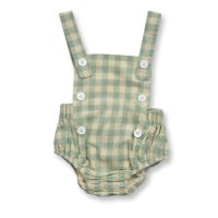 WANDER WONDER 원더앤원더 gingham baby romper 4 colors S 568568