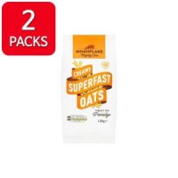 Mornflake Superfast Oats 몬플레이크 슈퍼패스트 오트 귀리 포리지 죽 대용량 1 25kg 2팩