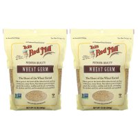 밥스레드밀 밀배아 분말 가루 Wheat Germ 340g x2개