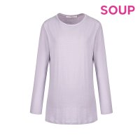 숲 SOUP 라운드넥 베이직 티셔츠 SX9LT90