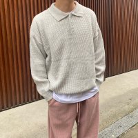 Luce Bokashi pk knit 남자 보카시 카라니트 가을 겨울