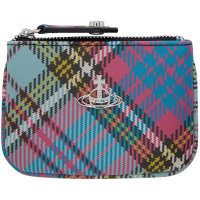 비비안웨스트우드 멀티 컬러 집 코인 펄스 O102 MACANDY TARTAN 51010007 PF 남성 S000V