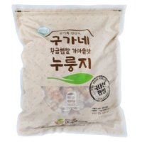 구가네식품 황금햅쌀 가마솥맛 누룽지 3kg