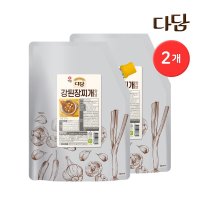 CJ프레시웨이 CJ프레시웨이 다담 양념소스 벌크 고깃집 된장찌개 2kg 2개