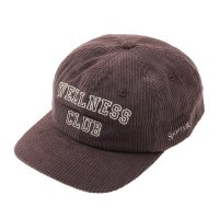 스포티앤리치 웰니스 클럽 코듀로이 볼캡 CORDUROY HAT CHOCOLATE CREAM