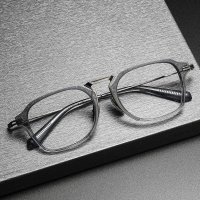 일본 안경테 티타늄 특이한 빈티지 프레임 초경량