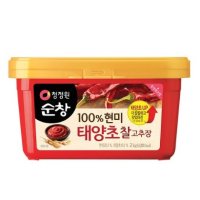 청정원 순창 태양초 찰고추장 2kg x1개