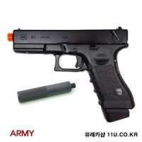 호환 GAS 글록 GLOCK G18C 금속 풀오토 가스건 비비탄 가스 장난감 핸드 권총 배그 마루이 호환 ARMY GBB GUN 총