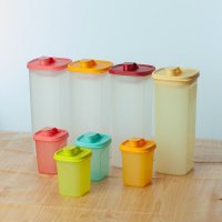 타파웨어 Tupperware 물병 2리터 물통 냉장고 보관 슬림 2종 세트