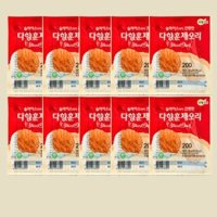 목우촌 다향오리 다향훈제오리 200g x10팩 총 2kg