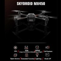 lofty SKYDROID 정찰 드론 자동 장애물 회피 기능 카메라 인터콤 재생 조명 시스템 MX450