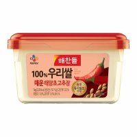 해찬들 우리쌀로만든 매운 태양초고추장 1kg 4개