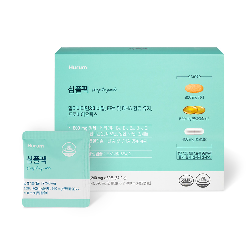 <b>휴럼</b> 심플팩 2240mg x 30포