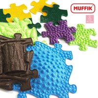 [두손] 에코 촉감발매트 63pcs / 감각놀이매트/ 머픽MUFFIK 촉각매트세트/퍼즐매트